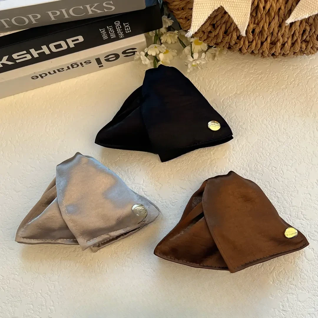 鎏光缎面贝壳三角抓夹金标13CM鲨鱼夹高级感通勤盘发夹子气质发饰