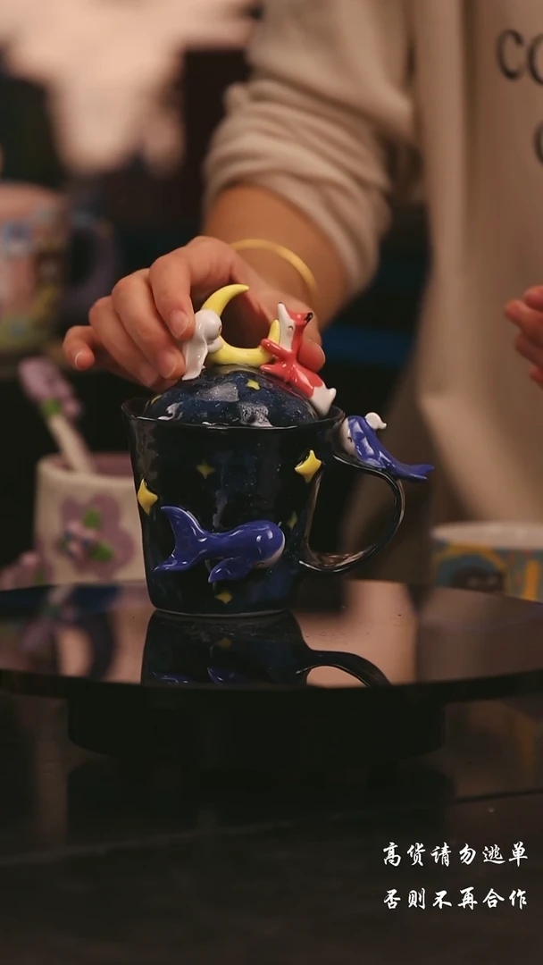 陶瓷景德镇可爱设计师款陶瓷