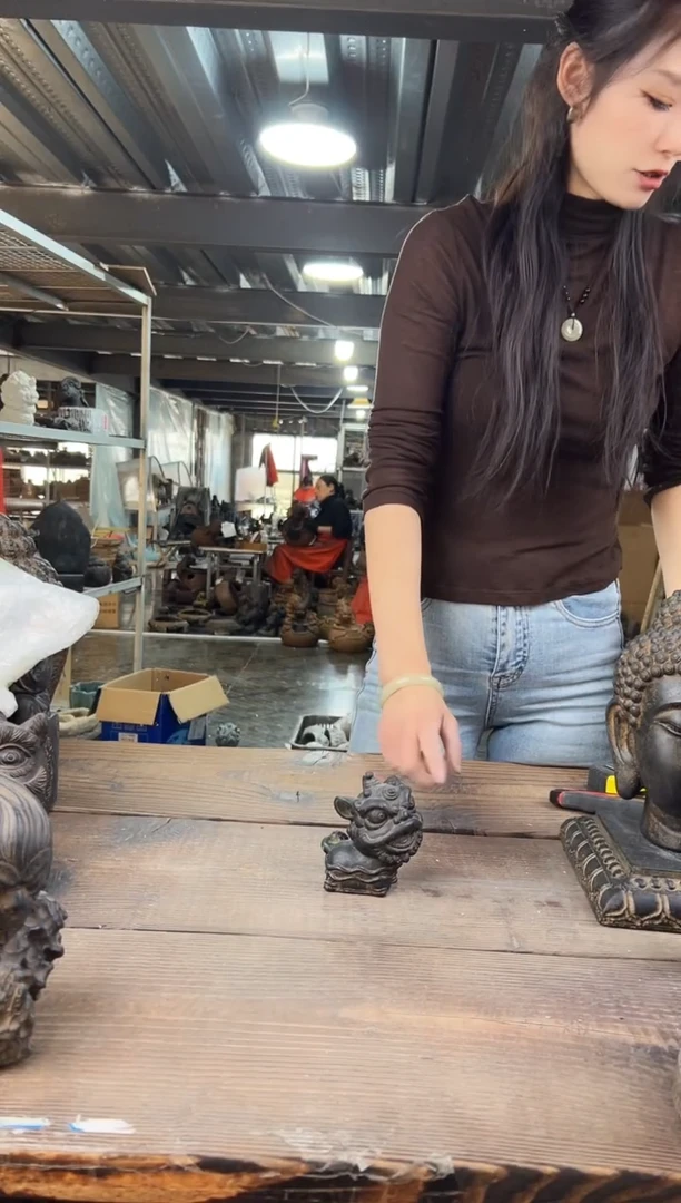 陶土【闪购商品】- 小醒狮【微瑕】