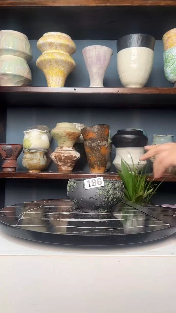 瓷片白泥196无孔12/8