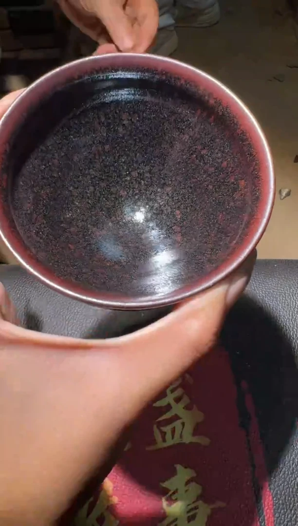 茶盏行云龙窑柴烧牛血207