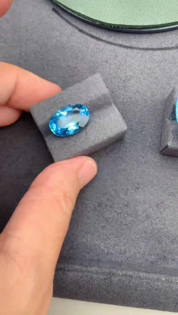 未镶嵌裸石托帕石7ct托帕石  BE