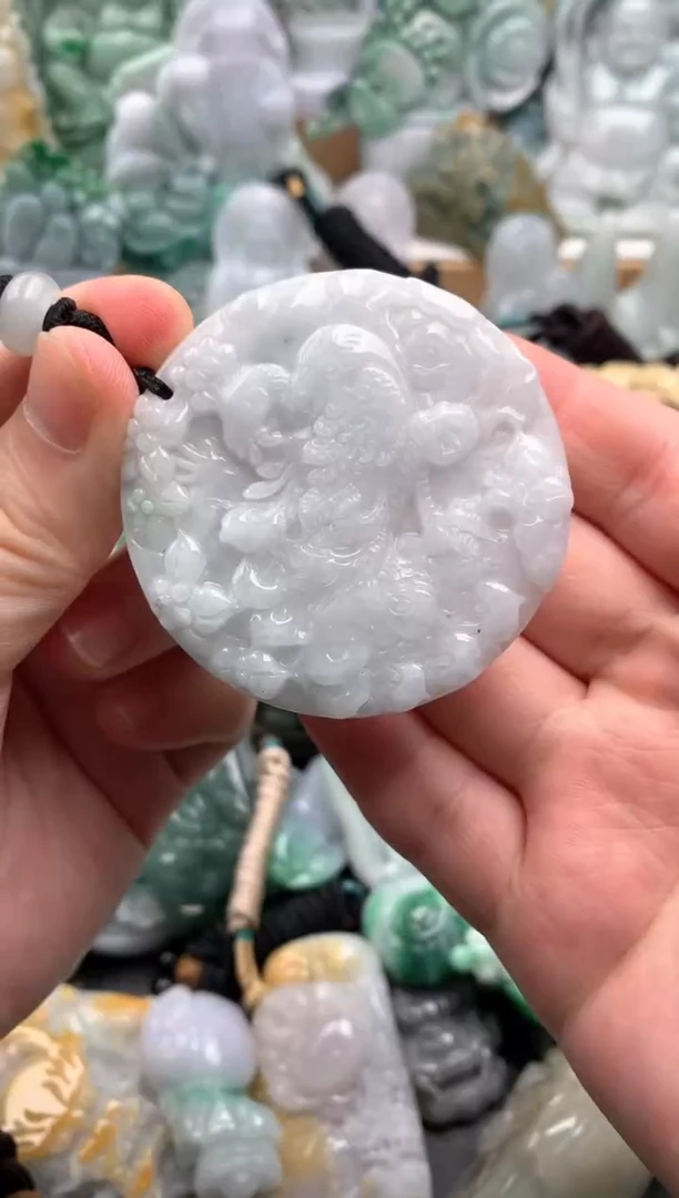 吊坠(不含链)未镶嵌翡翠1