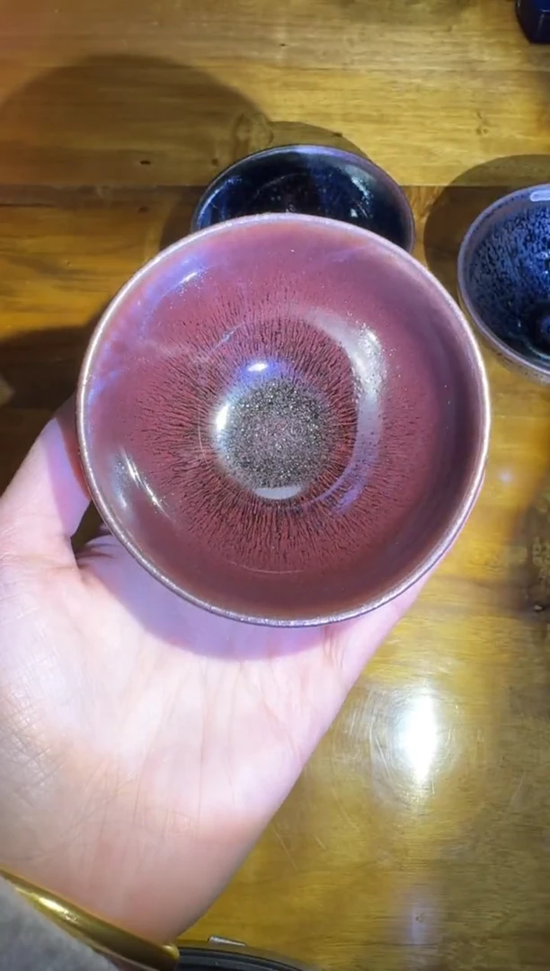 【闪购商品】茶盏建盏故事吴立勇柴烧125