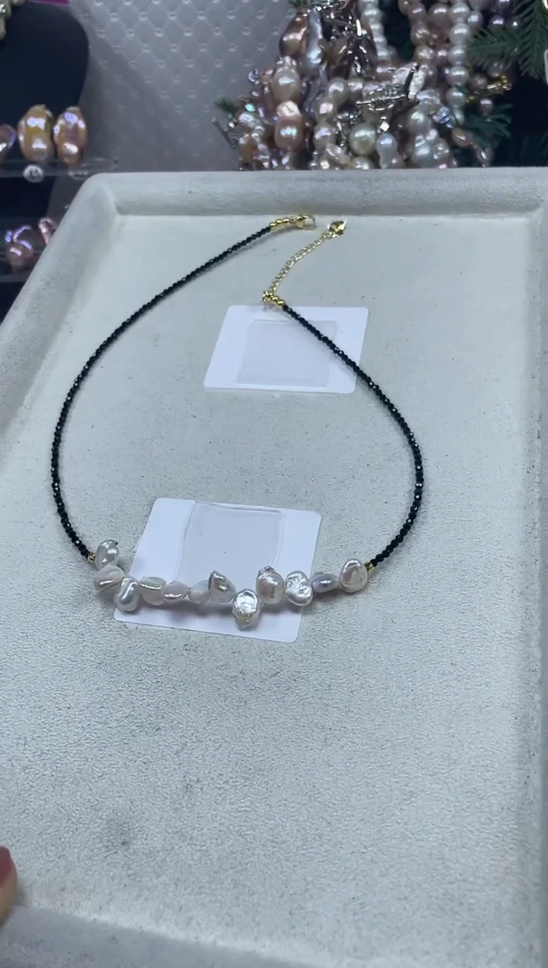 【闪购商品】淡水珍珠项链未镶嵌【纯恬珍珠】（多样性发货发一）