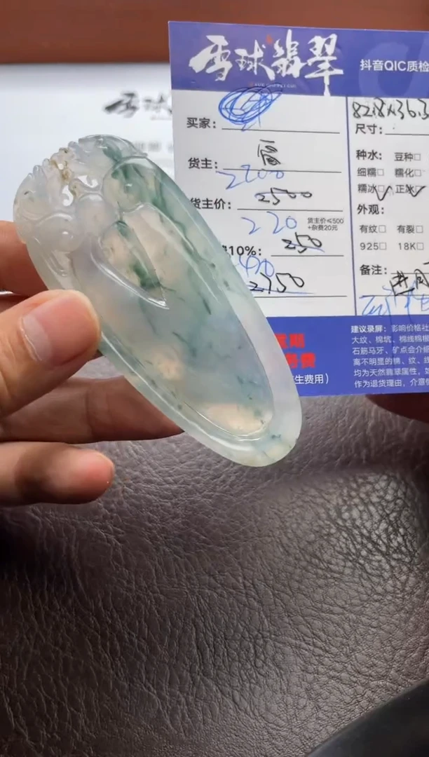 翡翠未镶嵌颈饰1304508056