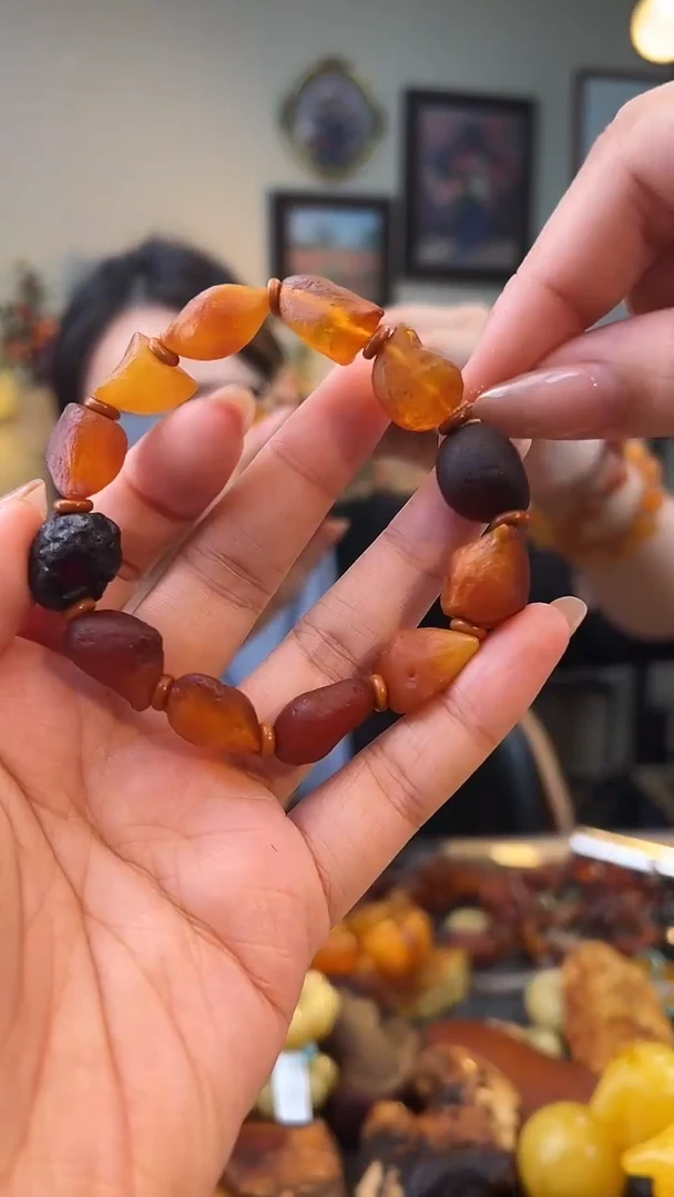 手串琥珀未镶嵌手串