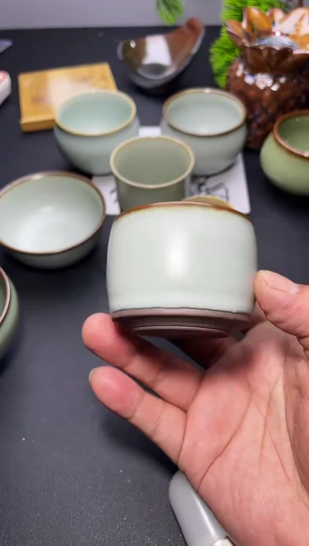 茶盏293 叶紫建盏