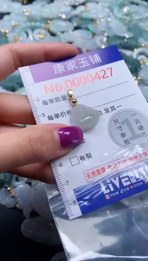 颈饰未镶嵌翡翠427