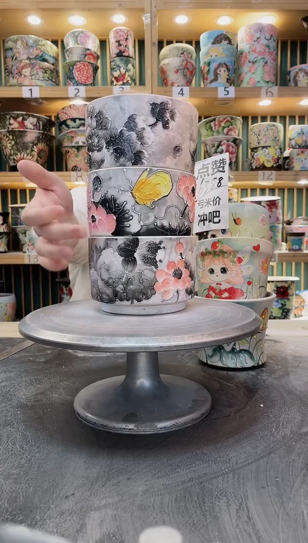 紫砂默认微瑕一物一拍1227-078-3个