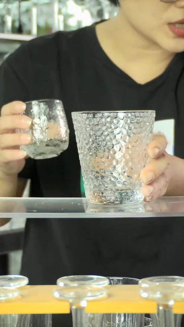水晶玻璃平底款0001--2六个一套