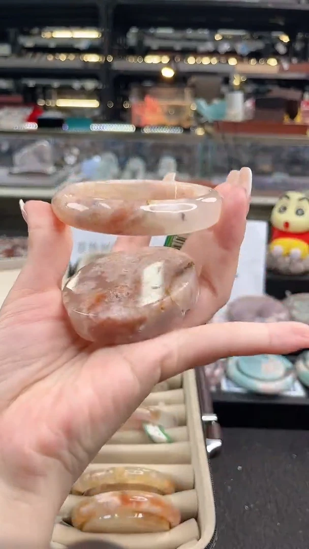 未镶嵌手镯石英质玉61圈口 （赠品镯心）6579286