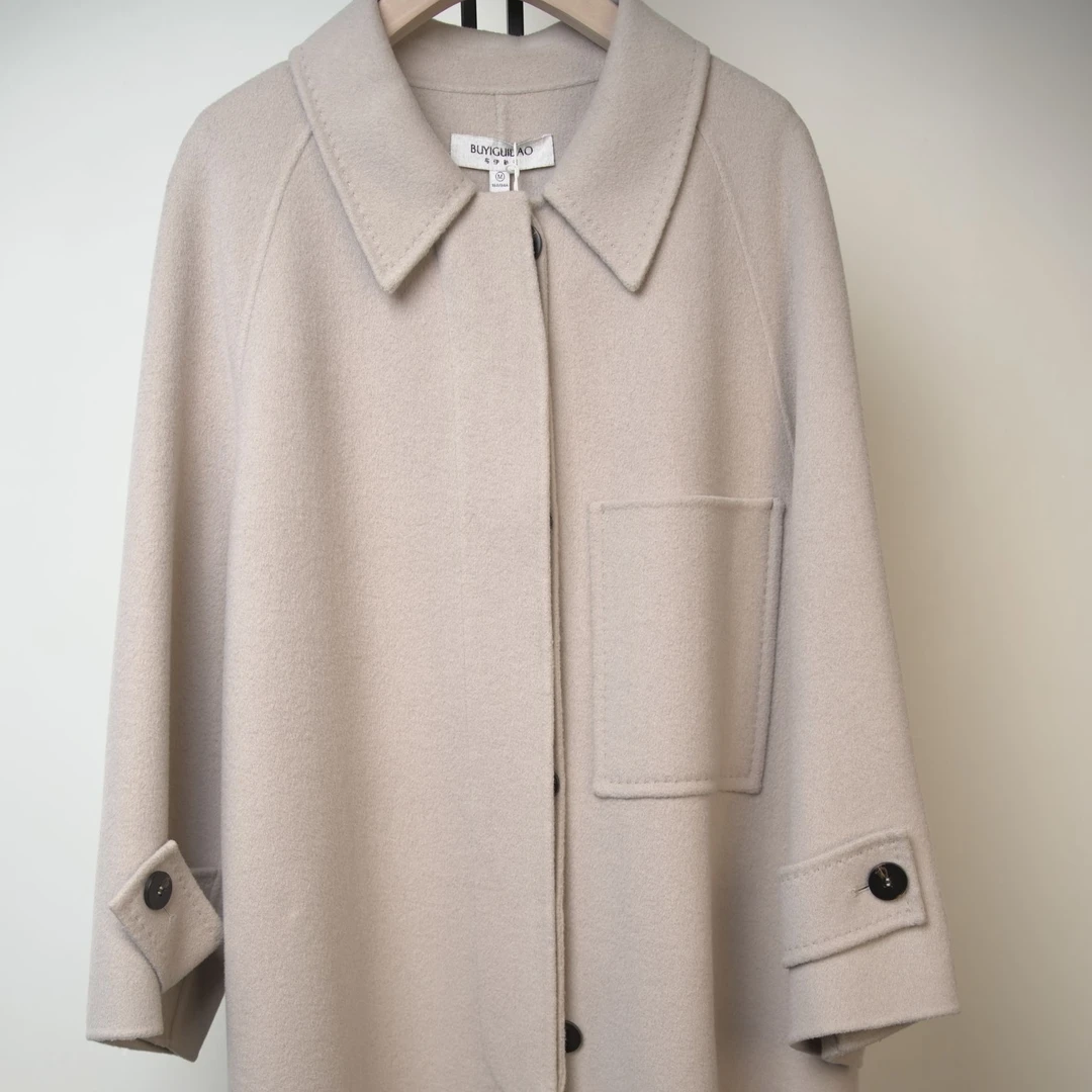 布伊轨道贝壳米大衣WD2821