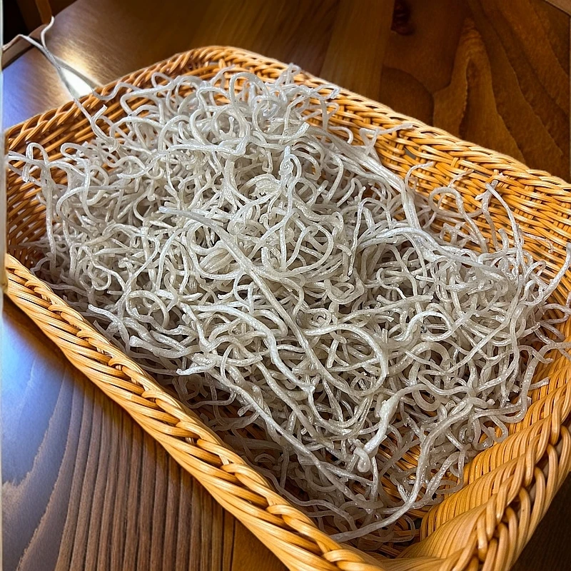 湖北通城特产农家手工野生芭蕉芋粉丝娇偶粉