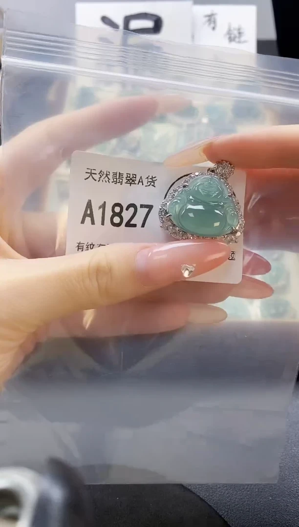 吊坠(赠链)未镶嵌翡翠天然翡翠A货