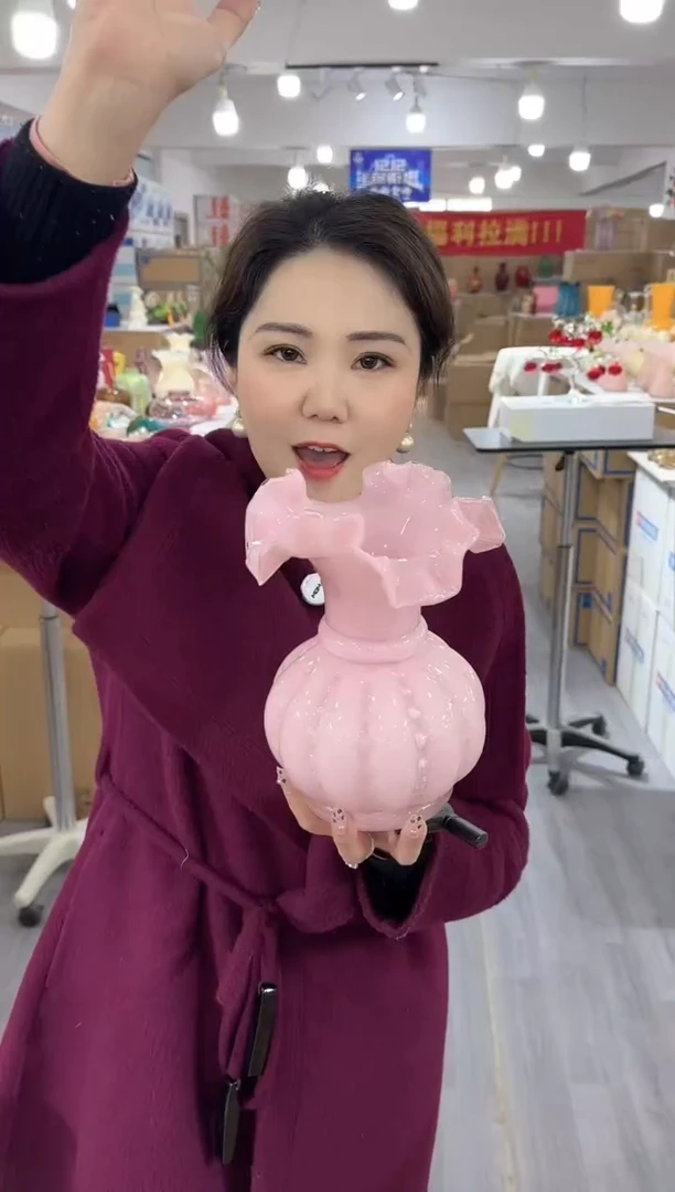 【闪购商品】琉璃椿新花器N-30晚