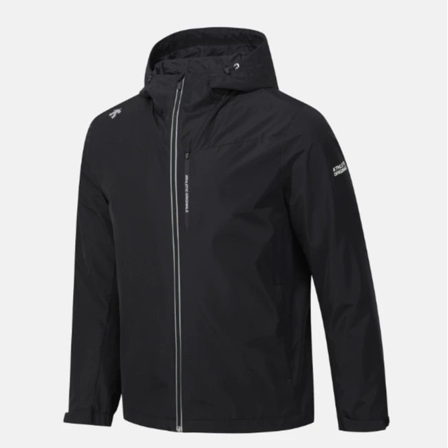 DESCENTE/迪桑特户外徽标拉链韩版连帽冲锋衣男女同款SQ323RJK91