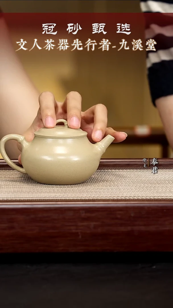 茶壶紫砂九溪堂壶s14