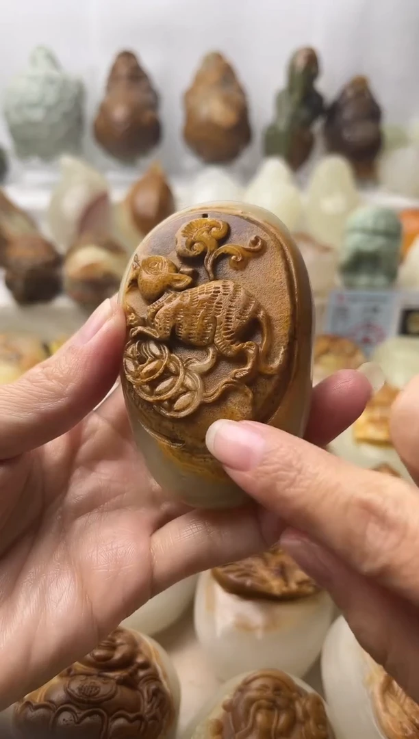 石材古青石棉纹正常不退换鼠微瑕