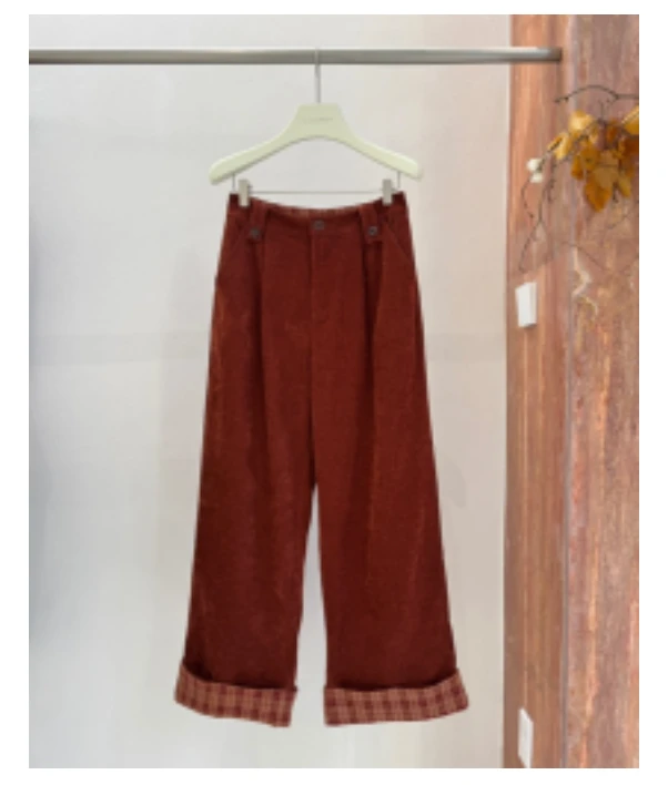 【ZHEN】CK823 2025经典休闲裤直筒显瘦小众设计师款