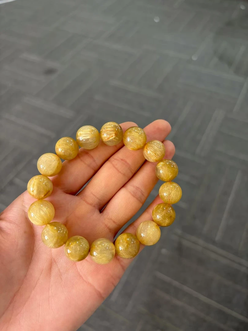 金发晶单圈手链-多样性发其一