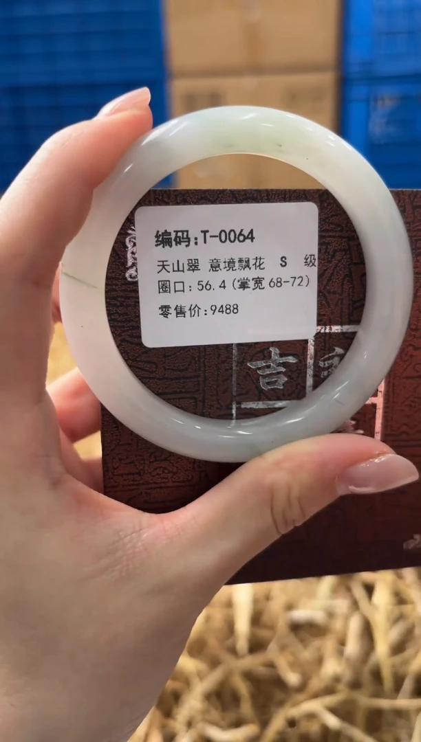 未镶嵌手镯石英质玉T-0064
