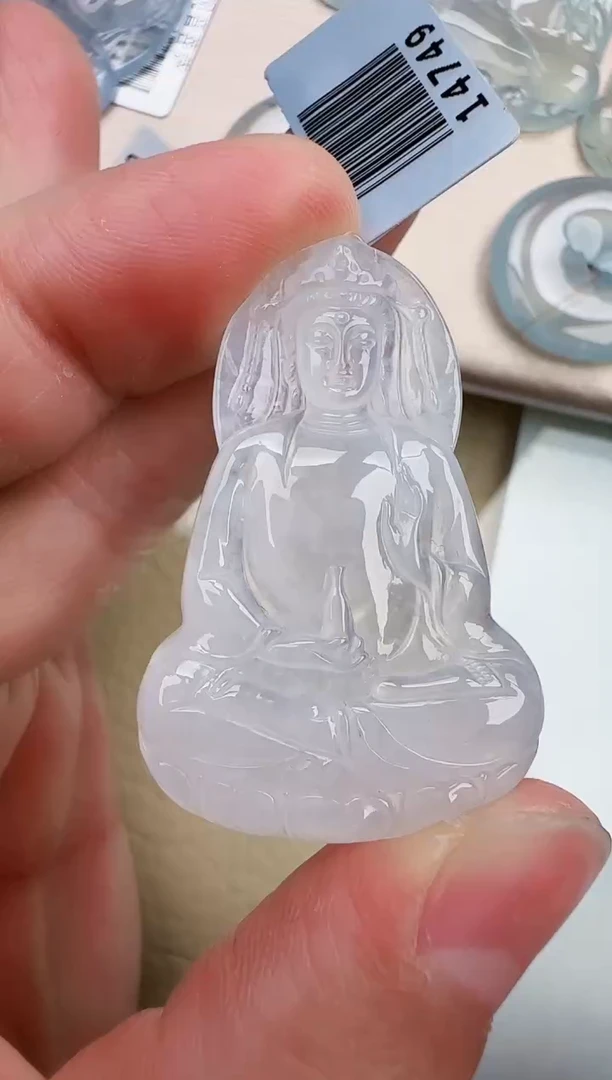 翡翠未镶嵌颈饰缅甸天然翡翠A货