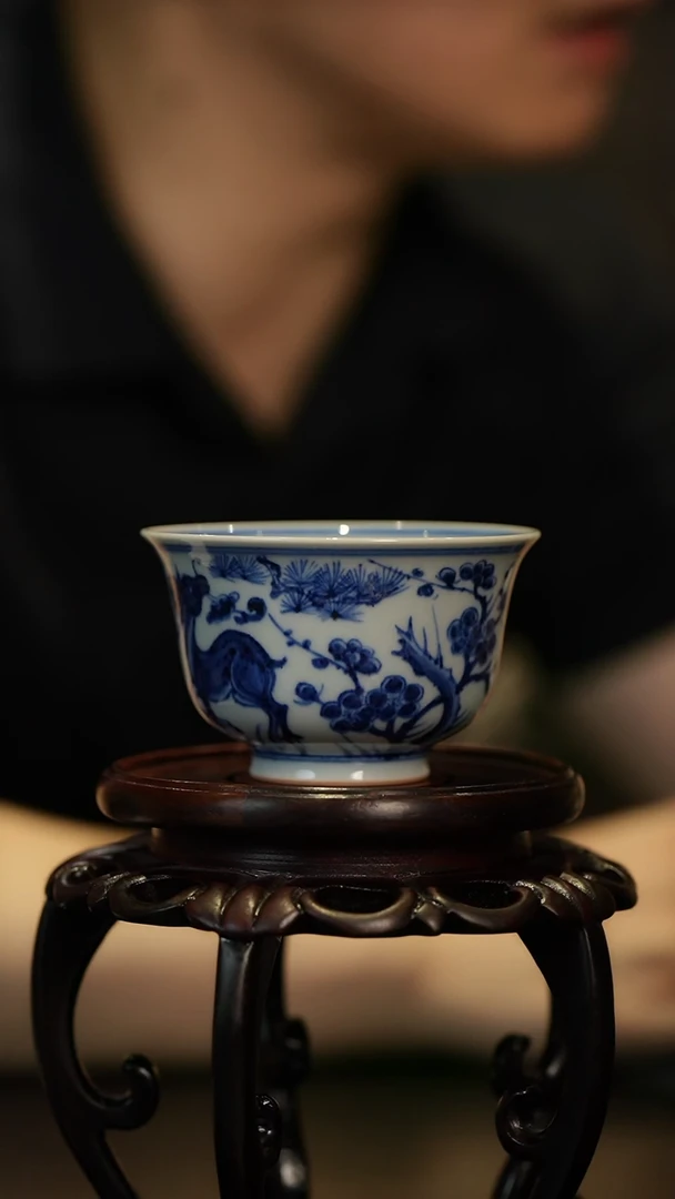 Z*Y沁园青枫松竹梅鹿主人杯
