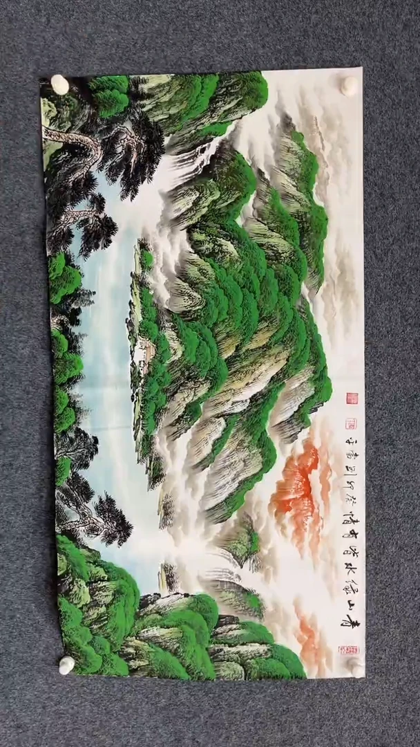 国画10.24-馆藏-刘当平-四尺-49