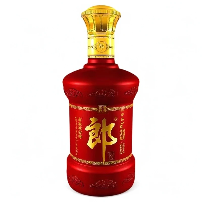 郎酒【光瓶无盒】郎酒 绒布郎－珍品 53度酱香型白酒【500ml】单瓶装