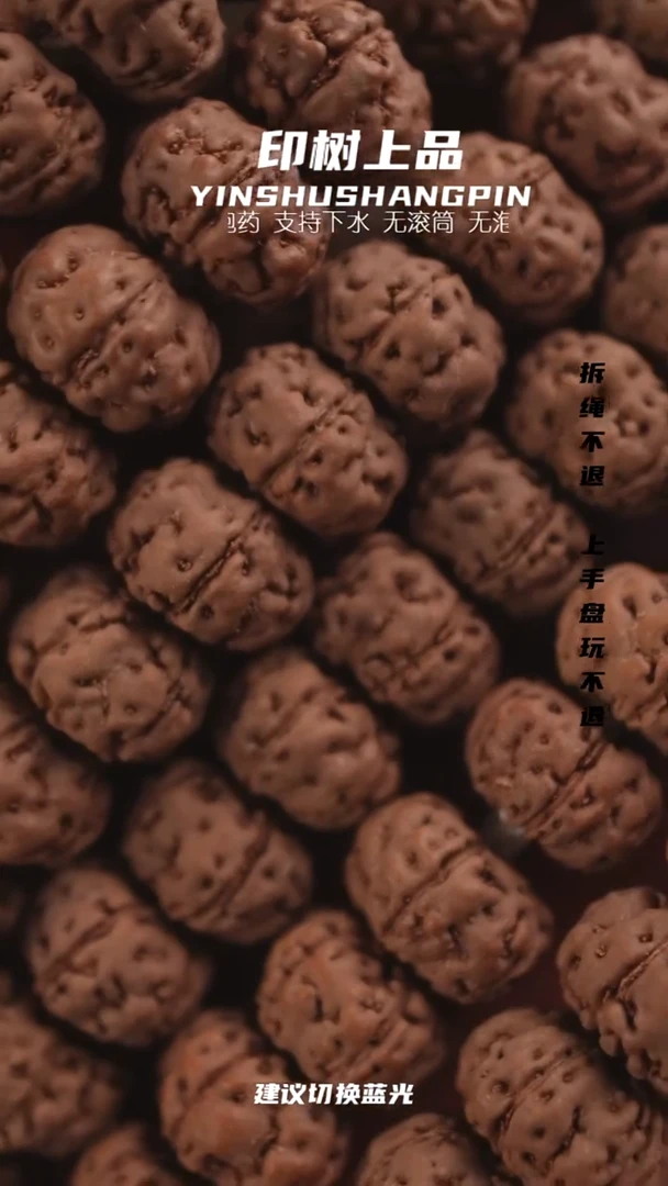 手串金刚菩提战神树王孔道黄  8    108   030