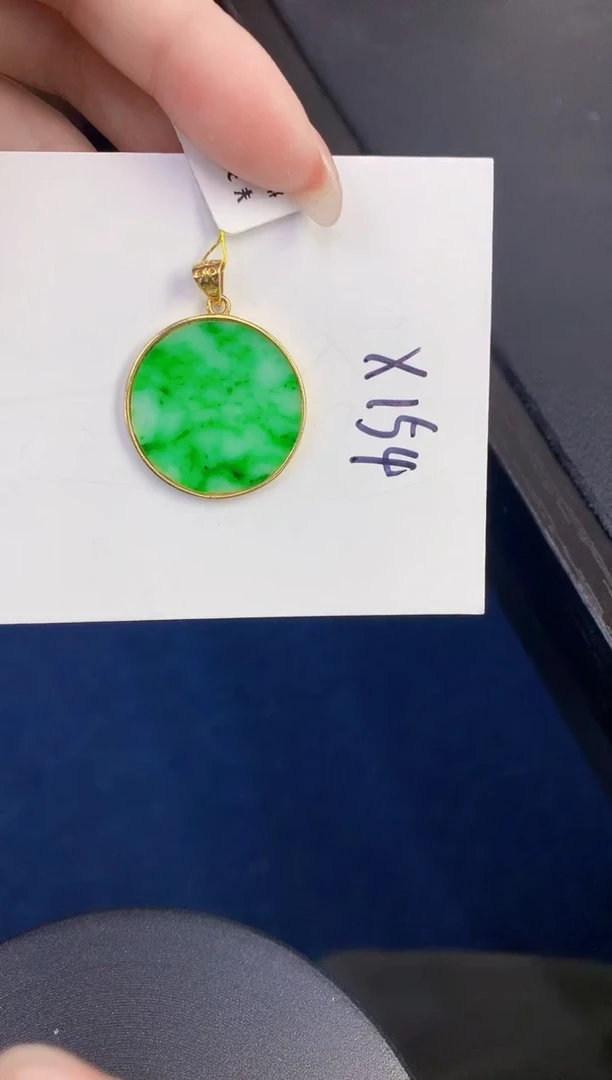 颈饰未镶嵌翡翠缅甸天然翡翠a货