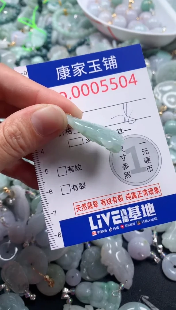 颈饰未镶嵌翡翠5504