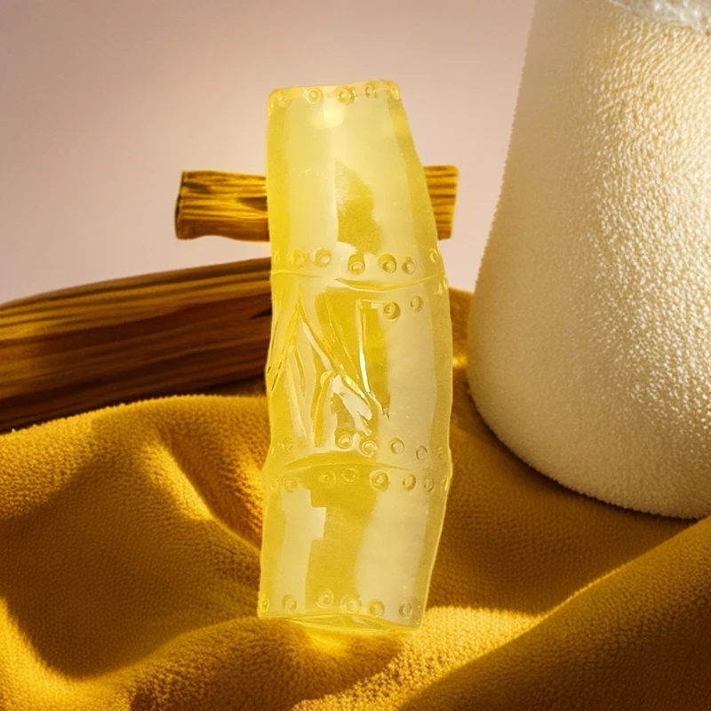 琥珀蜜蜡竹节吊坠