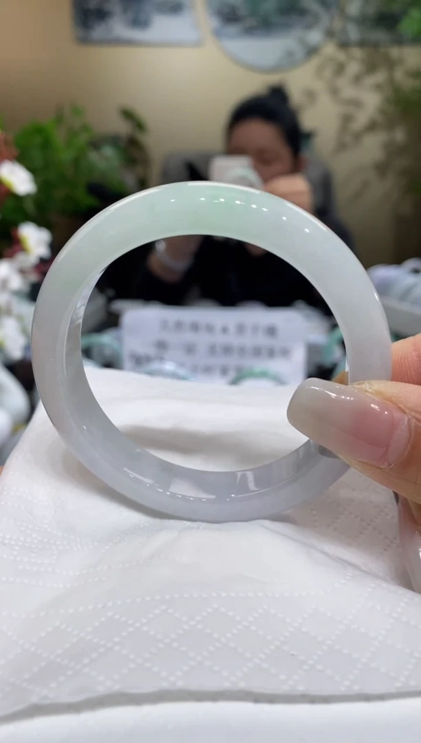 翡翠未镶嵌手镯翡翠54-55