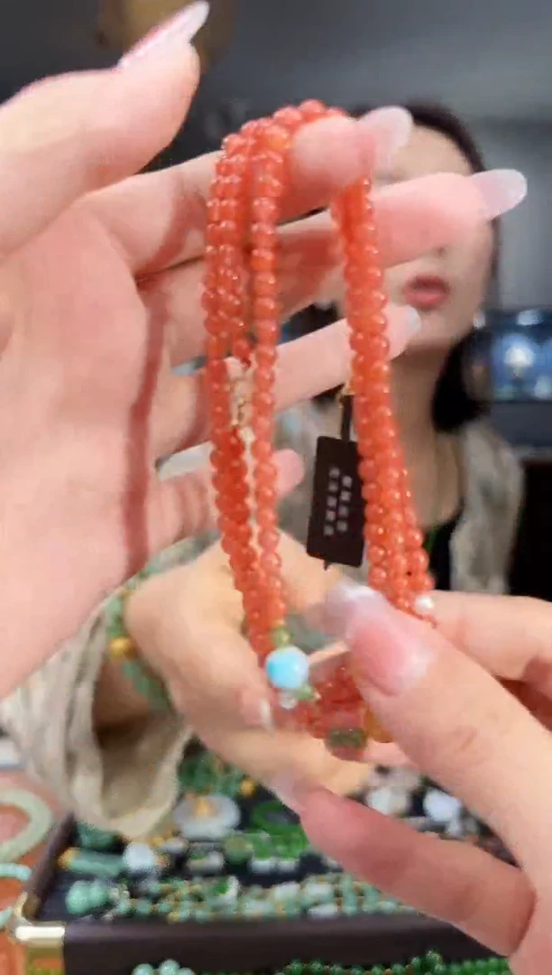 未镶嵌手链南红玛瑙1