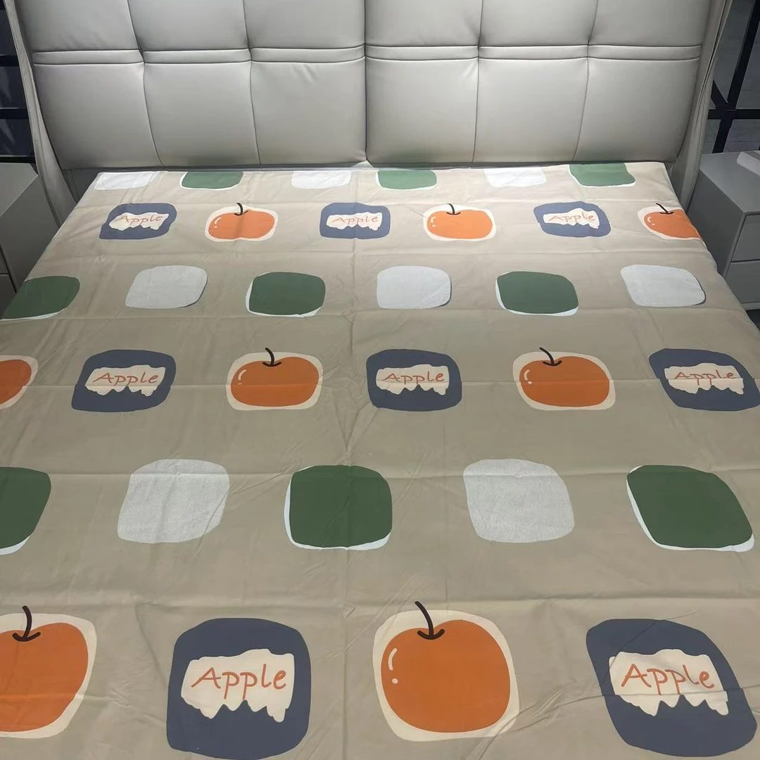 （粉丝专属）2*2.3卡其色苹果床单