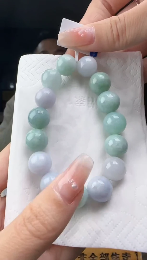 【闪购商品】翡翠手串未镶嵌多样性发一MM@@60B7J13966