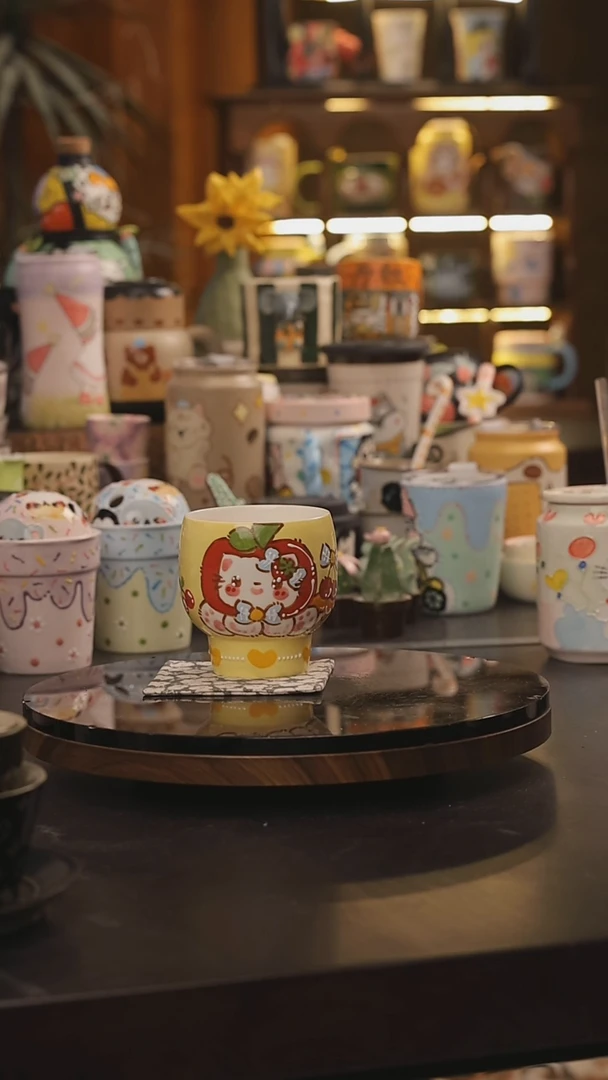 景德镇釉下彩绘设计师款式陶瓷