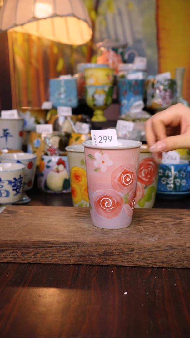 摆件泥垚手作 景德镇手工手绘器物