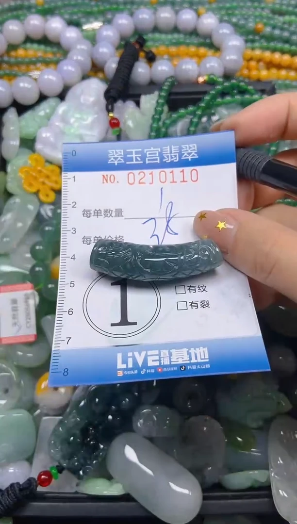 颈饰未镶嵌翡翠闪购C0210110