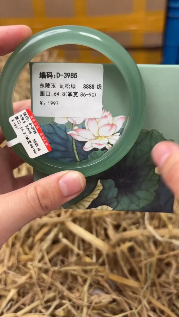 未镶嵌手镯石英质玉D-3985