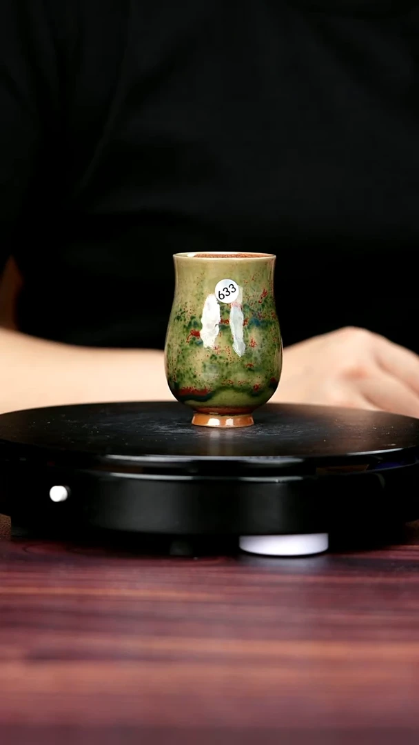 杯子633#李盼龙一级品原矿钧瓷闻香杯