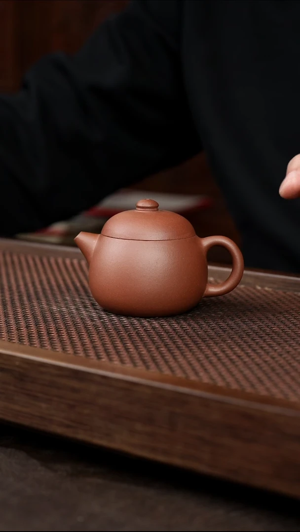 茶壶紫砂1-3宽口文旦