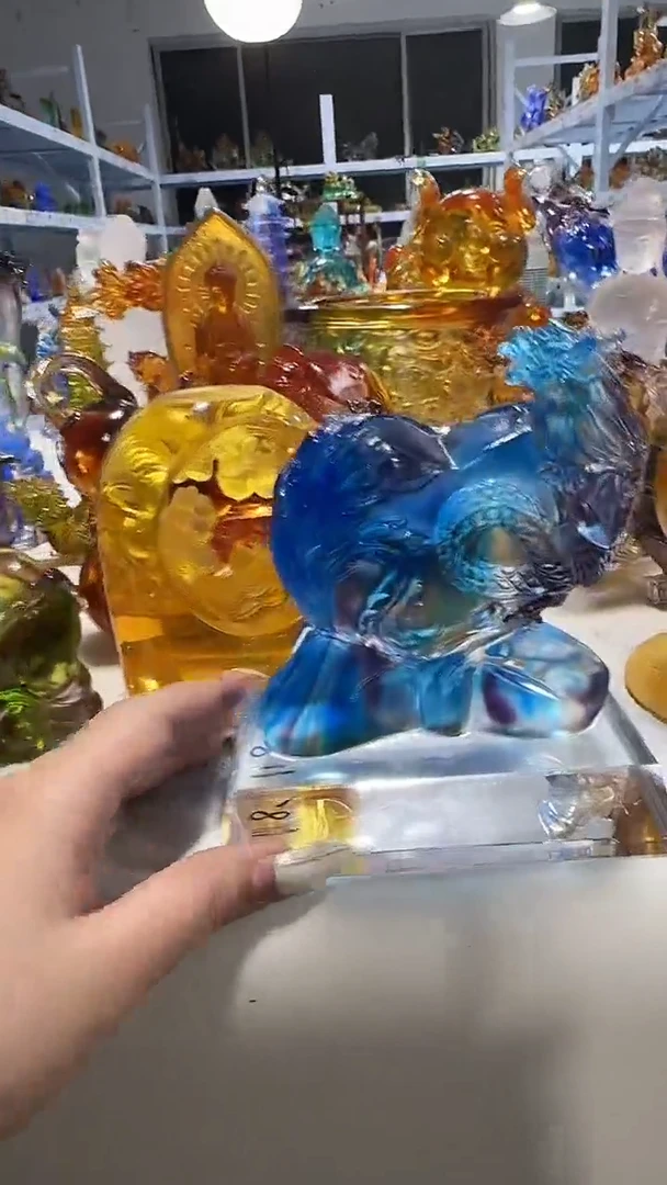 手工艺品琉璃正宗纯手工古法琉璃 假一罚十