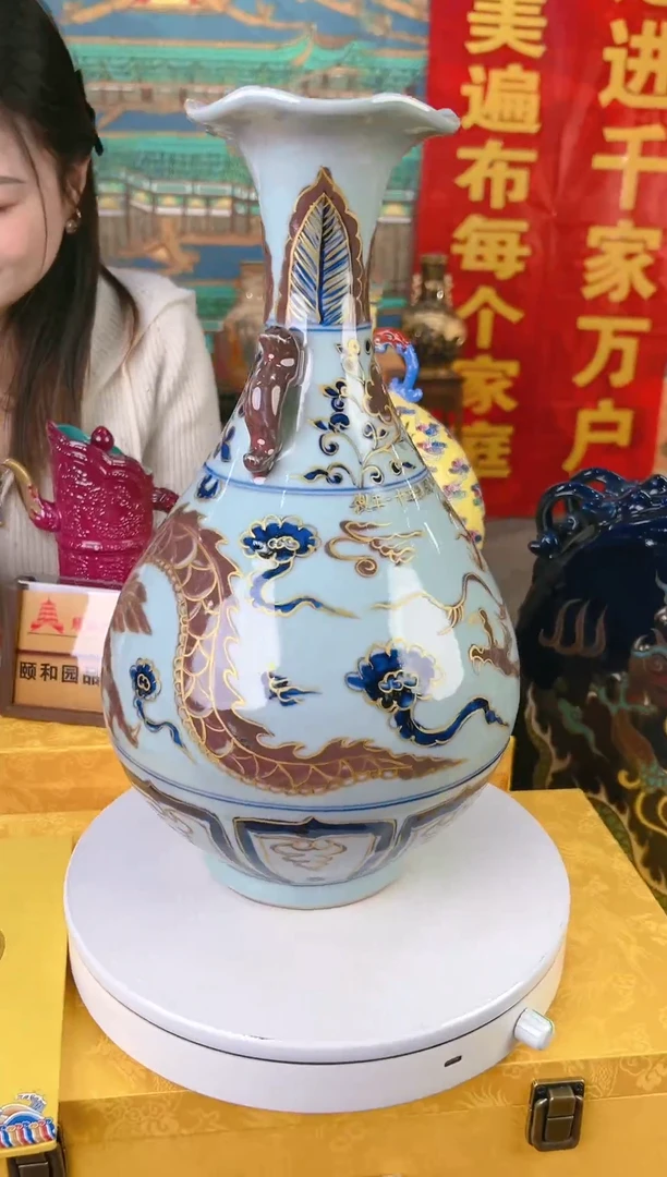 其他其他颐和园陶瓷摆件B2-16（一比一古法新烧