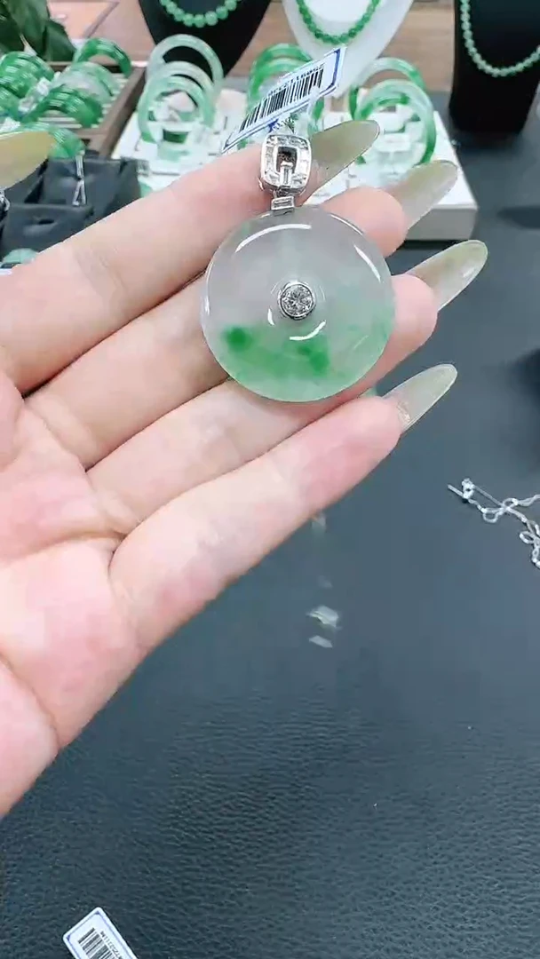 未镶嵌1石英质玉（非洲翠）/8737