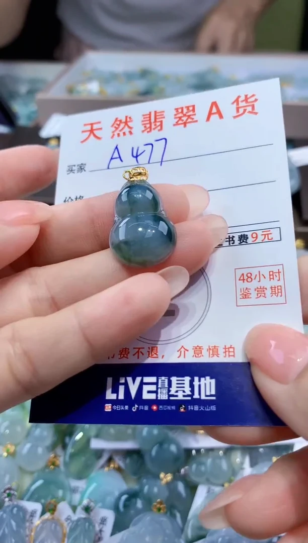 颈饰未镶嵌翡翠天然翡翠A货挂件