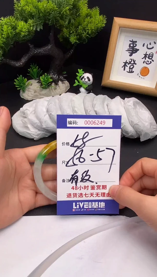 未镶嵌手镯翡翠0006249