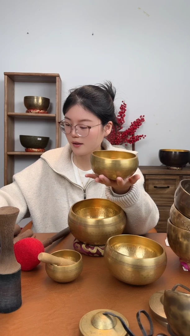 镇*山直播间福利价 11CM小金钵